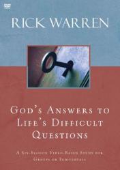  God\'s Answers to Life\'s Difficult Questions Video Study 