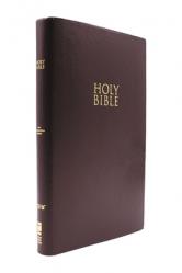  Niv, Gift and Award Bible, Leather-Look, Burgundy, Red Letter Edition, Comfort Print 