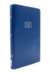  Niv, Gift and Award Bible, Leather-Look, Blue, Red Letter Edition, Comfort Print 