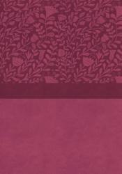  Niv, Super Giant Print Reference Bible, Leathersoft, Pink, Red Letter, Thumb Indexed, Comfort Print 