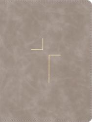  The Jesus Bible, NIV Edition, Leathersoft, Stone, Comfort Print 