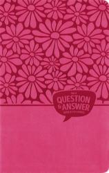  Nirv, Question and Answer Bible for Kids, Leathersoft, Pink, Comfort Print: Answers to 1,000 Questions Kids Ask about God, Faith, and the Bible 