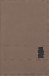  Niv, Read. Think. Live., Leathersoft, Brown, Thumb Indexed, Comfort Print: 365-Day NIV Devotional Bible - Discover Your Part in God\'s Plan 