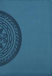 NIV Application Bible, Large Print, Leathersoft, Teal, Red Letter, Comfort Print: Bringing the Ancient Message of the Bible Into Your World 