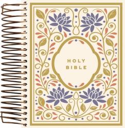  Niv, Journal the Word Bible, Spiral-Bound Edition, Double-Column, Hardcover Spiral, Multi-Floral, Red Letter, Comfort Print: This Lay-Flat Edition Inv 