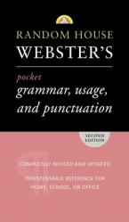  Random House Webster\'s Pocket Grammar, Usage, and Punctuation: Second Edition 