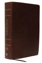  The King James Study Bible, Bonded Leather, Brown, Indexed, Full-Color Edition 