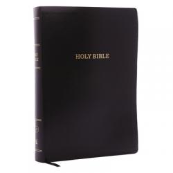  KJV, Reference Bible, Super Giant Print, Leather-Look, Black, Red Letter Edition 