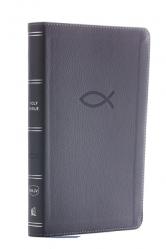  Nkjv, Thinline Bible Youth Edition, Leathersoft, Gray, Red Letter Edition, Comfort Print 