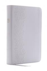  Nkjv, Bride\'s Bible, Leathersoft, White, Red Letter Edition, Comfort Print 