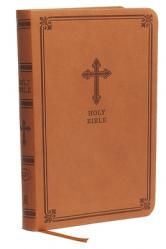  Kjv, Value Thinline Bible, Compact, Leathersoft, Brown, Red Letter Edition, Comfort Print 