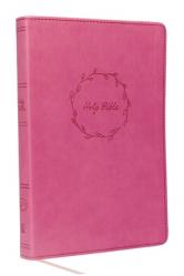  Kjv, Value Thinline Bible, Large Print, Leathersoft, Pink, Red Letter Edition, Comfort Print 