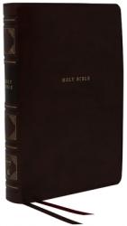  Nkjv, Reference Bible, Classic Verse-By-Verse, Center-Column, Leathersoft, Black, Red Letter Edition, Comfort Print 