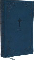  Nrsv, Catholic Bible, Gift Edition, Leathersoft, Teal, Comfort Print: Holy Bible 