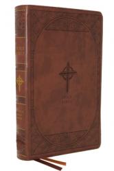  Nabre, New American Bible, Revised Edition, Catholic Bible, Large Print Edition, Leathersoft, Brown, Comfort Print: Holy Bible 