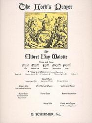  Lord\'s Prayer; Medium Voice (in C) and Organ 