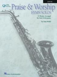  Praise & Worship Hymn Solos: Alto Sax Play-Along Pack (Book/Online Audio) With CD (Audio) 