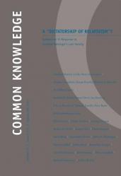  A Dictatorship of Relativism ?: Symposium in Response to Cardinal Ratzinger\'s Last Homily Volume 13 