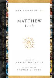  Matthew 1-13: Volume 1a Volume 1 