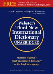  Webster\'s Third New International Dictionary, Unabridged [With Access Code] 