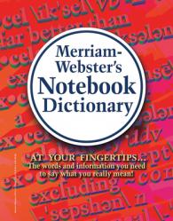  Merriam-Webster\'s Notebook Dictionary 