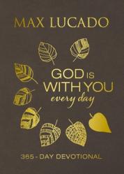  God Is with You Every Day, Deluxe Leathersoft Over Board: 365-Day Devotional 