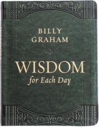  Wisdom for Each Day (Large Text Leathersoft): Daily Devotions to Guide Your Life and Grow Your Faith (a 365-Day Devotional) - The Perfect Father\'s Day 