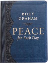  Peace for Each Day, Large Text Leathersoft: Devotions to Comfort Your Soul and Calm Your Mind (a 365-Day Devotional) - The Perfect Father\'s Day Gift f 