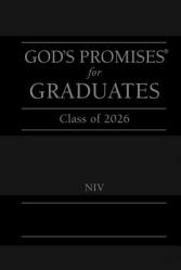  God\'s Promises for Graduates: Class of 2026 - Black NIV: New International Version 