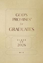 God\'s Promises for Graduates: Class of 2026 - Gold NIV: New International Version 