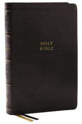  KJV Holy Bible with 73,000 Center-Column Cross References, Black Leathersoft, Red Letter, Comfort Print (Thumb Indexed): King James Version 