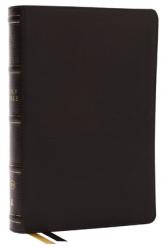  KJV Holy Bible with 73,000 Center-Column Cross References, Black Genuine Leather, Red Letter, Comfort Print: King James Version 