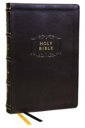  KJV Holy Bible with Apocrypha and 73,000 Center-Column Cross References, Black Leathersoft, Red Letter, Comfort Print: King James Version 