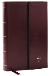  NKJV Compact Paragraph-Style Bible W/ 43,000 Cross References, Burgundy Leatherflex W/ Magnetic Flap, Red Letter, Comfort Print: Holy Bible, New King 