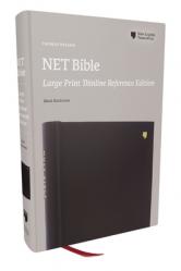 Net Bible, Large Print Thinline with Cross References, Hardcover, Comfort Print 