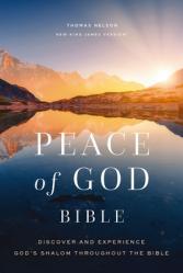  Peace of God Bible: Discover and Experience God\'s Shalom Throughout the Bible (Nkjv, Softcover, Red Letter, Comfort Print) 