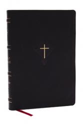  Rsv2ce, Thinline Large Print Catholic Bible, Black Leathersoft, Comfort Print 
