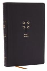  Nrsvce Sacraments of Initiation Catholic Bible, Black Leathersoft, Comfort Print 