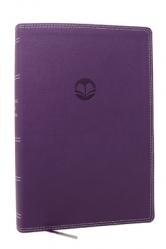  Enduring Word Study Bible: Pastoral Commentary from Every Chapter of the Bible (Nkjv, Purple Leathersoft, Red Letter, Comfort Print) 
