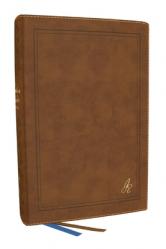  The Jonathan Edwards Study Bible: Experience Abiding Joy in Christ (Nkjv, Brown Leathersoft, Red Letter, Comfort Print, Thumb Indexed) 