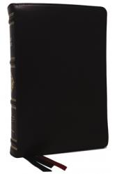  RSV Personal Size Bible with Cross References, Black Premium Goatskin Leather, Premier Collection, (Sovereign Collection) 