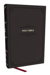 KJV Personal Size Large Print End-Of-Verse Reference Bible, Black Leathersoft, Red Letter, Comfort Print (Thumb Indexed) 