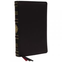  Kjv, Personal Size Reference Bible, Sovereign Collection, Black Premium Goatskin Leather, Premier Collection, Comfort Print 