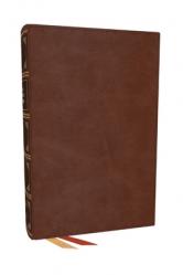  Nkjv, End-Of-Verse Reference Bible, Personal Size Large Print, Leathersoft, Brown, Red Letter, Comfort Print: Holy Bible, New King James Version 
