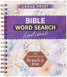  100 Meditations on the Words of Jesus: Word Search Devotional 