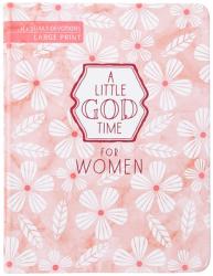  A Little God Time for Women: 365 Daily Devotions (Large Print) 