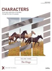  Characters Volume 3: The Kings - Bible Study Book 