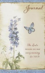  Christian Art Gifts Scripture Journal the Lord\'s Mercies Are New Every Morning Lamentations 3:22-23 Bible Verse Blue Floral Inspirational Notebook,128 
