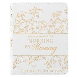  One-Min Devotions Morning Lux-Leather 