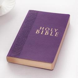  KJV Budget Gift & Award Lux-Leather Purple 
